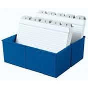 Index card box (A5, blue) | HAN image
