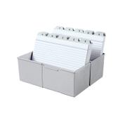Index card box (A5, light grey) | HAN image