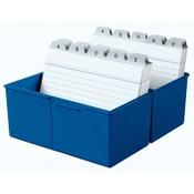 Index card box (A6, blue) | HAN image