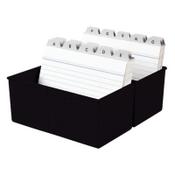 Index card box (A7, black) | HAN image