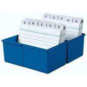 Index card box (A7, blue) | HAN image