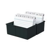 Index card box (A8, black) | HAN image