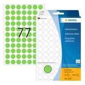 Herma 2235 round green multipurpose labels, Ø 13mm (2,464 labels) image