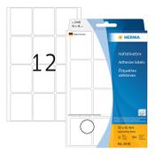 Herma 2440 white multipurpose labels, 32mm x 41mm (384 labels) image