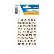 Herma 4192 gold AZ labels, 8mm (61 labels)