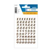 Herma 4193 gold 0-9 labels, 8mm (64 labels) image
