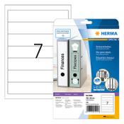 Herma 5090 white spine labels, 192mm x 38mm (175 labels)