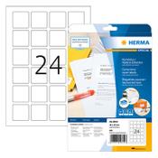 Herma 9642 white A4 QR code labels, 40mm x 40mm (600 labels)