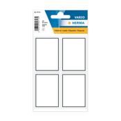 Book labels 40mm x 55mm | white/grey | Herma 5713 | 24 labels