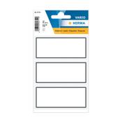 Book labels 82mm x 36mm | white/grey | Herma 5711 | 18 labels image