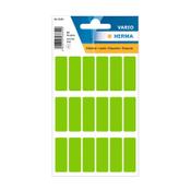 Label multi-purpose sticker sheets 12mm x 34mm | green | Herma 3655 | 90 labels image