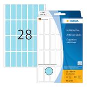 Label multi-purpose sticker sheets 13mm x 40mm | blue | Herma 2363 | 896 labels image