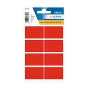 Label multi-purpose sticker sheets 25mm x 40mm | red | Herma 3692 | 40 labels image