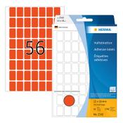 Multi-purpose labels (12 x 18mm, red) | Herma 2342 | 1,792 labels image