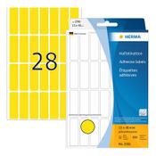 Multi-purpose labels (13 x 40mm, yellow) | Herma 2361 | 896 labels image