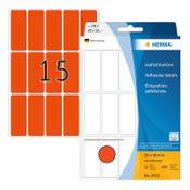 Multi-purpose labels (20 x 50mm, red) | Herma 2412 | 480 labels image