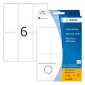 Multi-purpose labels (40 x 75mm) | Herma 2590 | 192 labels image