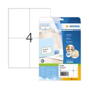 Permanent labels (105 x 148mm) | Herma Premium 5063 | 100 labels