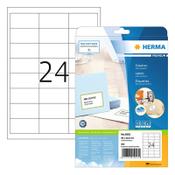 Permanent labels (66 x 33.8mm) | Herma Premium 5053 | 600 labels image