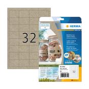 Recycled labels (48.3 x 33.8mm, brown) | Herma 10752 | 640 labels