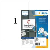 Removable labels (210 x 297mm) | Herma 10315 | 100 labels