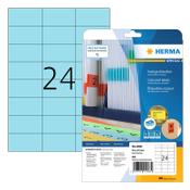 Removable labels (70 x 37mm, blue) | Herma 4468 | 480 labels image