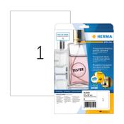 Transparent labels (210 x 297mm) | Herma 8020 | 25 labels