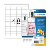 Transparent labels (45.7 x 21.2mm) | Herma 8016 | 1,200 labels image