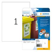 Weatherproof labels (210 x 297mm) | Herma 2466 | 10 labels image
