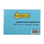 Index cards (150 x 100mm, lined) | 123ink | 100-pack image