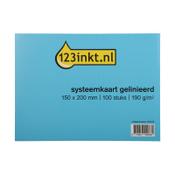 Index cards (150 x 200mm, lined) | 123ink | 100-pack image
