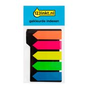 Index tab 45 x 12mm | 123ink | coloured arrows | 25pcs x5 image