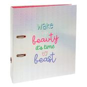 A4 gloss binder (65mm) | cardboard | Kangaro Blah Blah Wake Up image