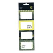 Book labels 75 x 50mm | Kangaro Work Out | 24 labels image