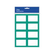 Book labels | green | Kangaro | 24 labels image