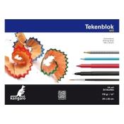 Drawing pad 24 x 32cm (110 grams) | Kangaro | 24 sheets image