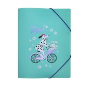 Elastic folder A4 | dalmatian | Kangaro Bonjour Babe