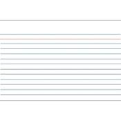Index cards (150 x 200mm, lined) | Kangaro | 100-pack image