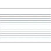 Index cards (80 x 130mm, lined) | Kangaro | 100-pack image