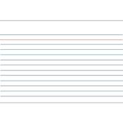 Index cards (90 x 55mm, lined) | Kangaro | 100-pack image