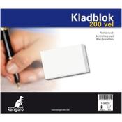 Notepad blank 198 x 230mm | Kangaro | 200 sheets image