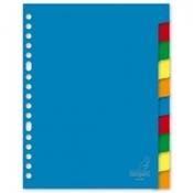 Plastic tabs (10 coloured tabs) | A5, 17-hole | Kangaro