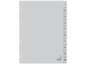 Plastic tabs 1-10 (10 grey tabs) | A4, 23-hole | Kangaro