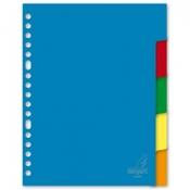 Plastic tabs (5 coloured tabs) | A5, 17-hole | Kangaro