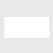 Separation strips 105 x 240mm (white) | Kangaro | 100-pack image