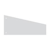 Kangaro grey trapezoidal separating strip, 240mm x 105mm/60mm (100-pack)