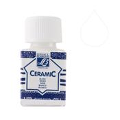 Lefranc Bourgeois Ceramic 001 white glass &amp; porcelain paint (50ml) image