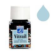 Lefranc Bourgeois Vitrail 028 sky blue glass &amp; porcelain paint (50ml) image