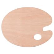 Lefranc Bourgeois oval wooden palette, 18cm x 27cm image