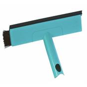 Leifheit window wiper with brush (28cm) and telescopic handle (110cm - 190cm) image